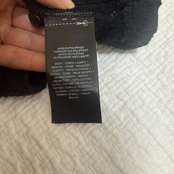 Ralph Lauren RRL lace knit Henley sweater - Picture 9 of 9